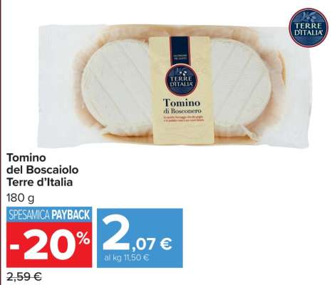 Tomino del Boscaiolo Terre d’Italia