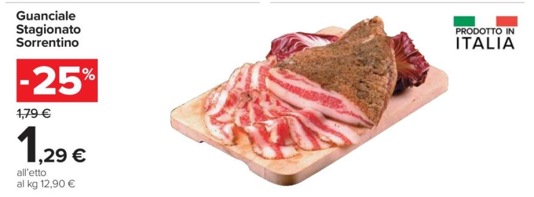 Guanciale Stagionato Sorrentino