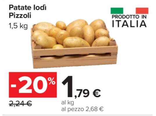 Patate Iodì Pizzoli