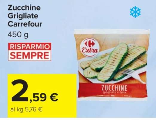 Zucchine Grigliate Carrefour