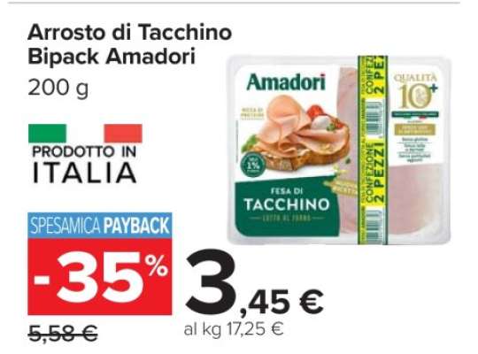 Arrosto di Tacchino Bipack Amadori