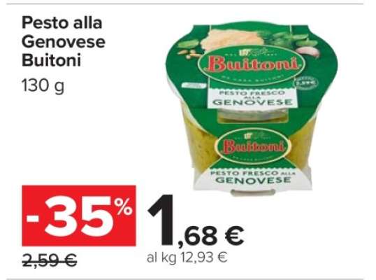 Pesto alla Genovese Buitoni