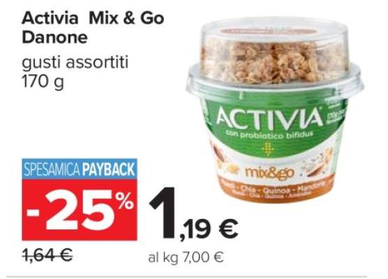 Activia Mix&Go Danone