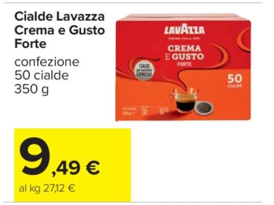 Cialde Lavazza Crema e Gusto Forte