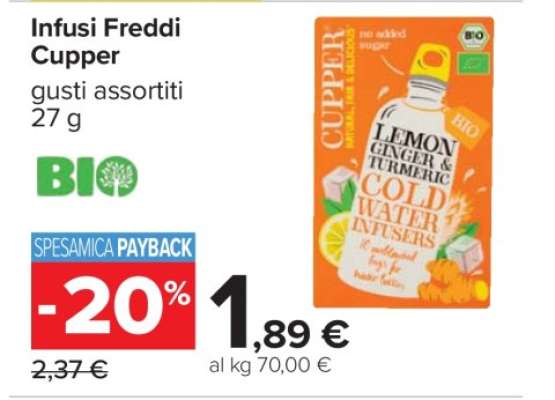 Infusi Freddi Cupper