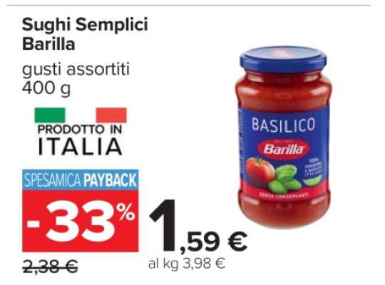 Sughi Semplici Barilla