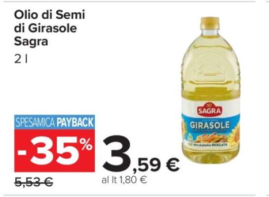 Olio di Semi di Girasole Sagra
