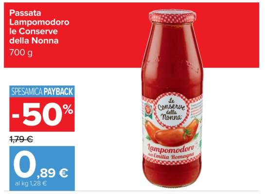 Passata Lampomodoro Le Conserve della Nonna