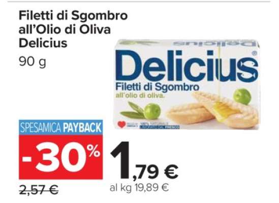 Filetti di Sgombro All’Olio di Oliva Delicius