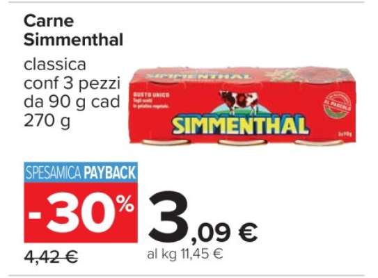 CARNE SIMMENTHAL