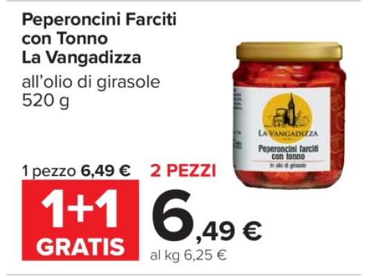 Peperoncini Farciti con Tonno La Vangadizza