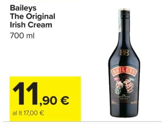 BAILEYS THE ORIGINAL IRISH CREAM