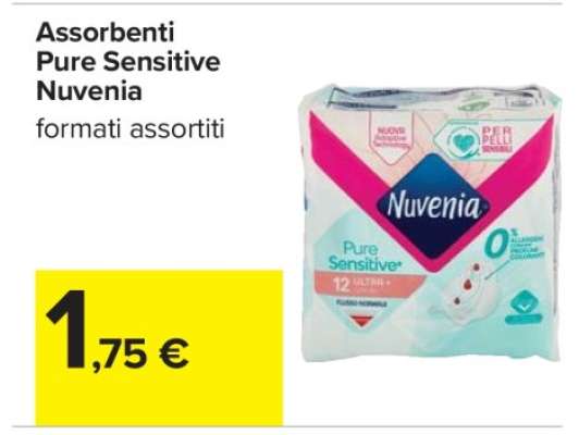 Assorbenti Pure Sensitive Nuvenia