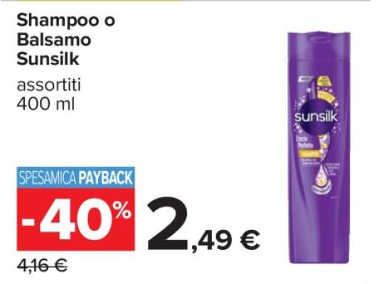 Shampoo o Balsamo Sunsilk