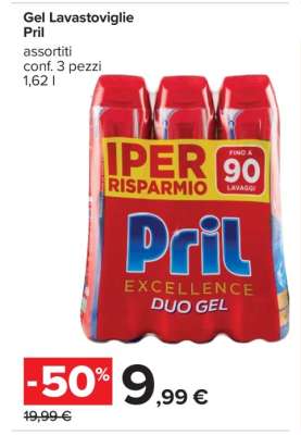 Gel Lavastoviglie Pril