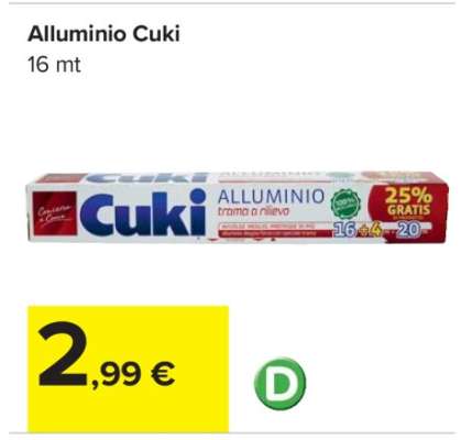 ALLUMINIO CUKI