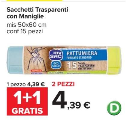 Sacchetti Trasparenti con Maniglie