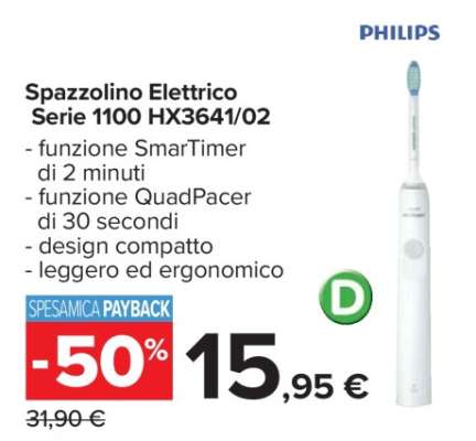 Spazzolino Elettrico Serie 1100 HX3641/02