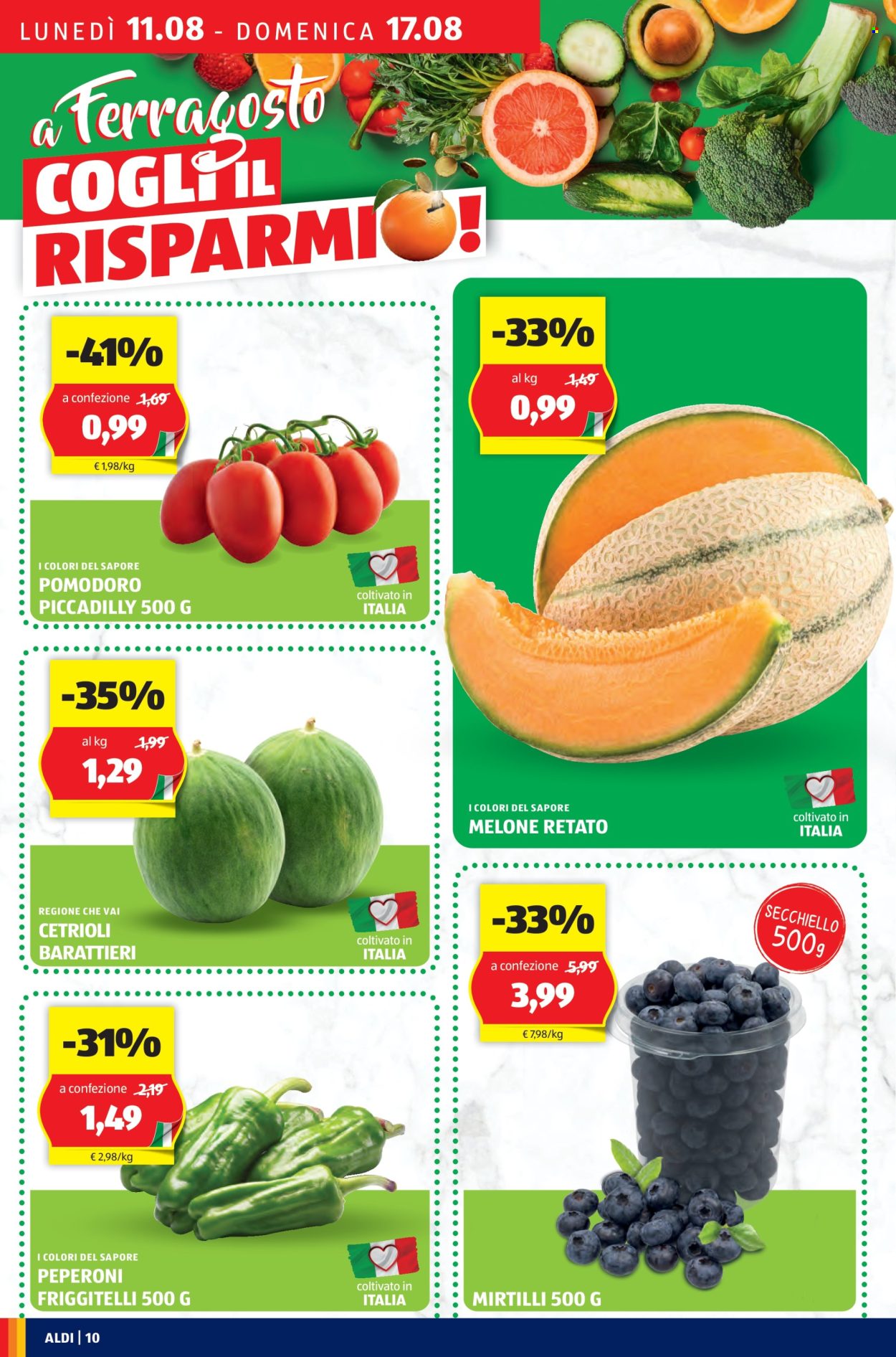Volantino Aldi - 11/8/2025 - 17/8/2025. Pagina 10