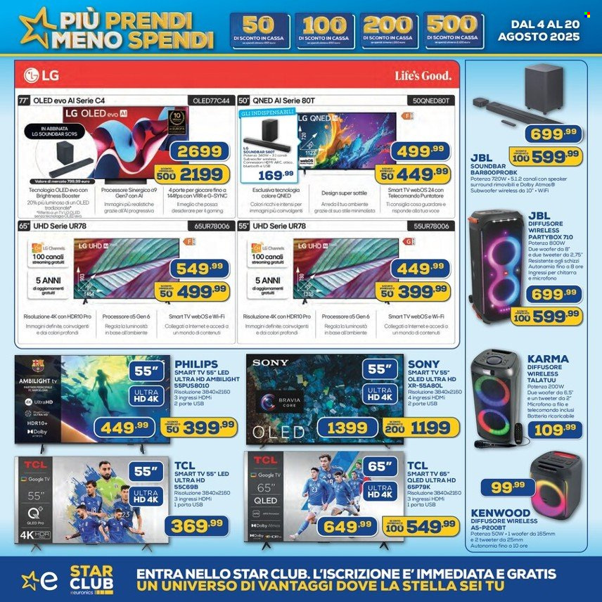 Volantino Euronics - 4/8/2025 - 20/8/2025. Pagina 2