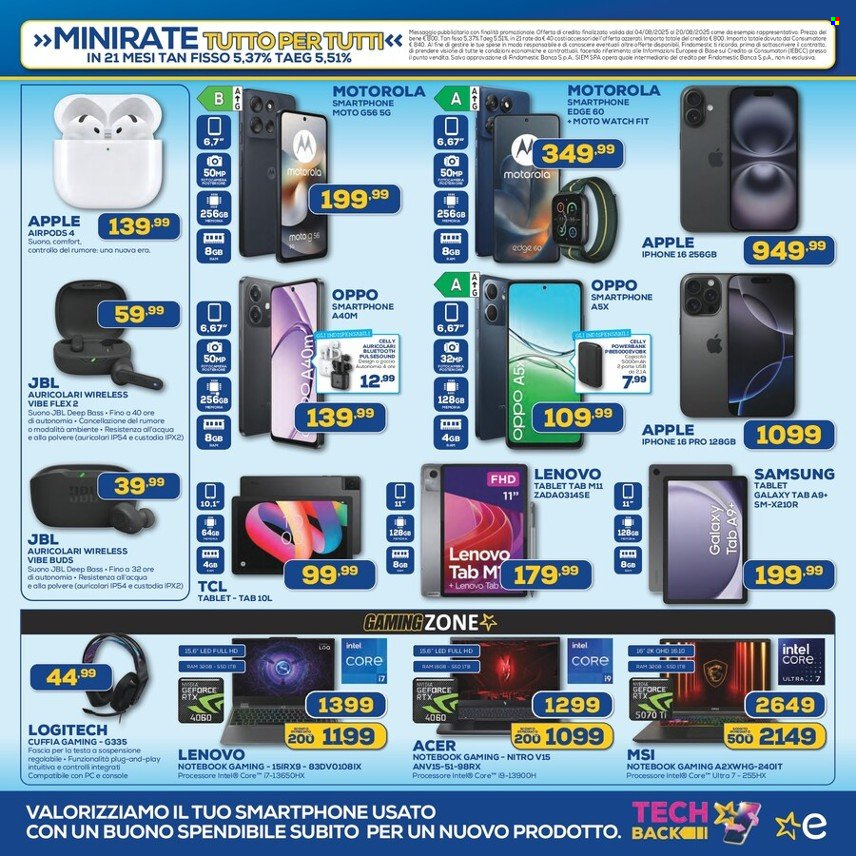 Volantino Euronics - 4/8/2025 - 20/8/2025. Pagina 5