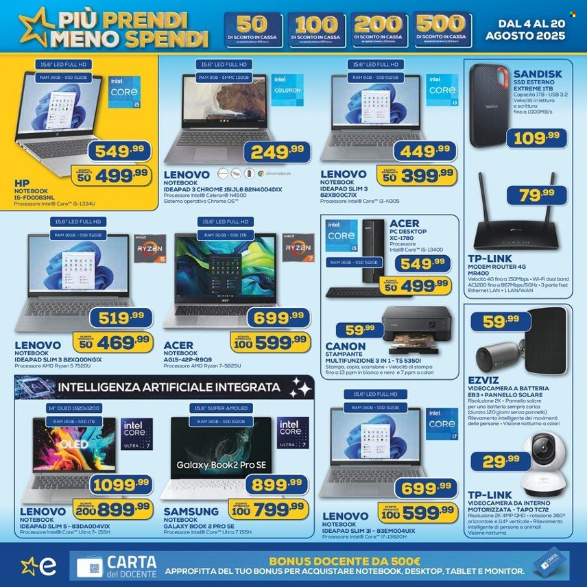 Volantino Euronics - 4/8/2025 - 20/8/2025. Pagina 6