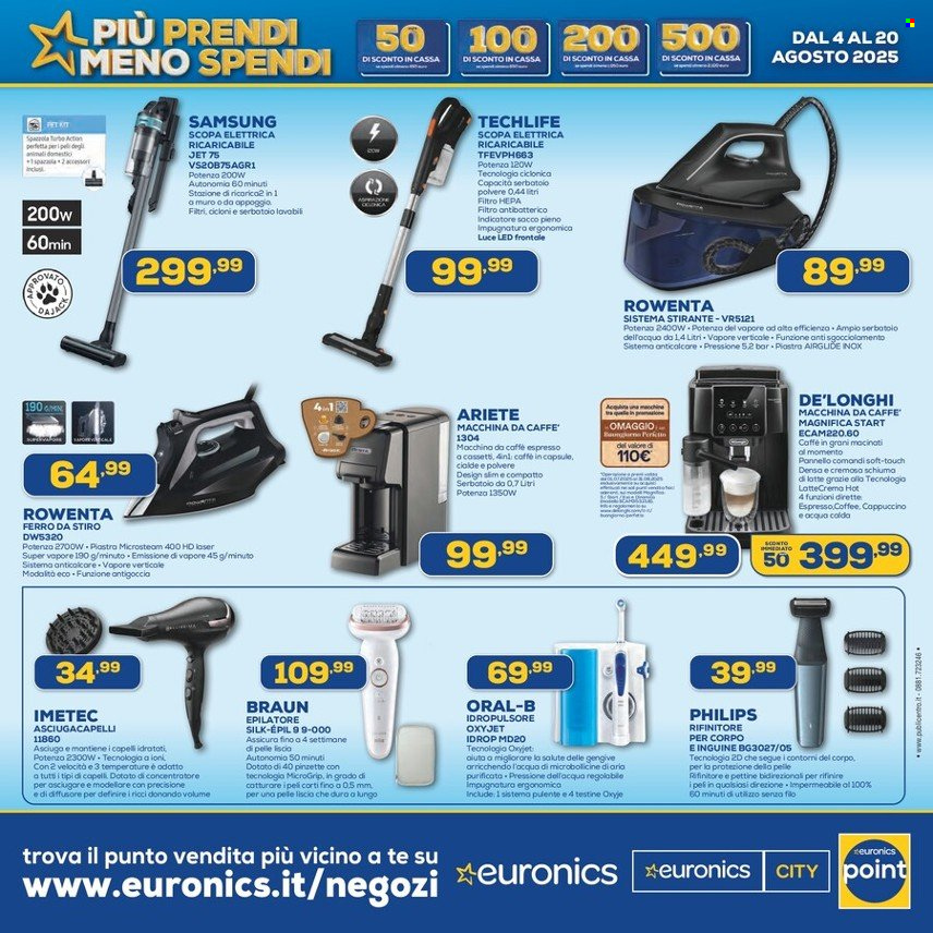 Volantino Euronics - 4/8/2025 - 20/8/2025. Pagina 12