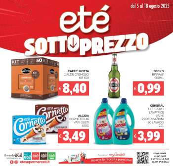 Volantino Eté - 5/8/2025 - 18/8/2025.