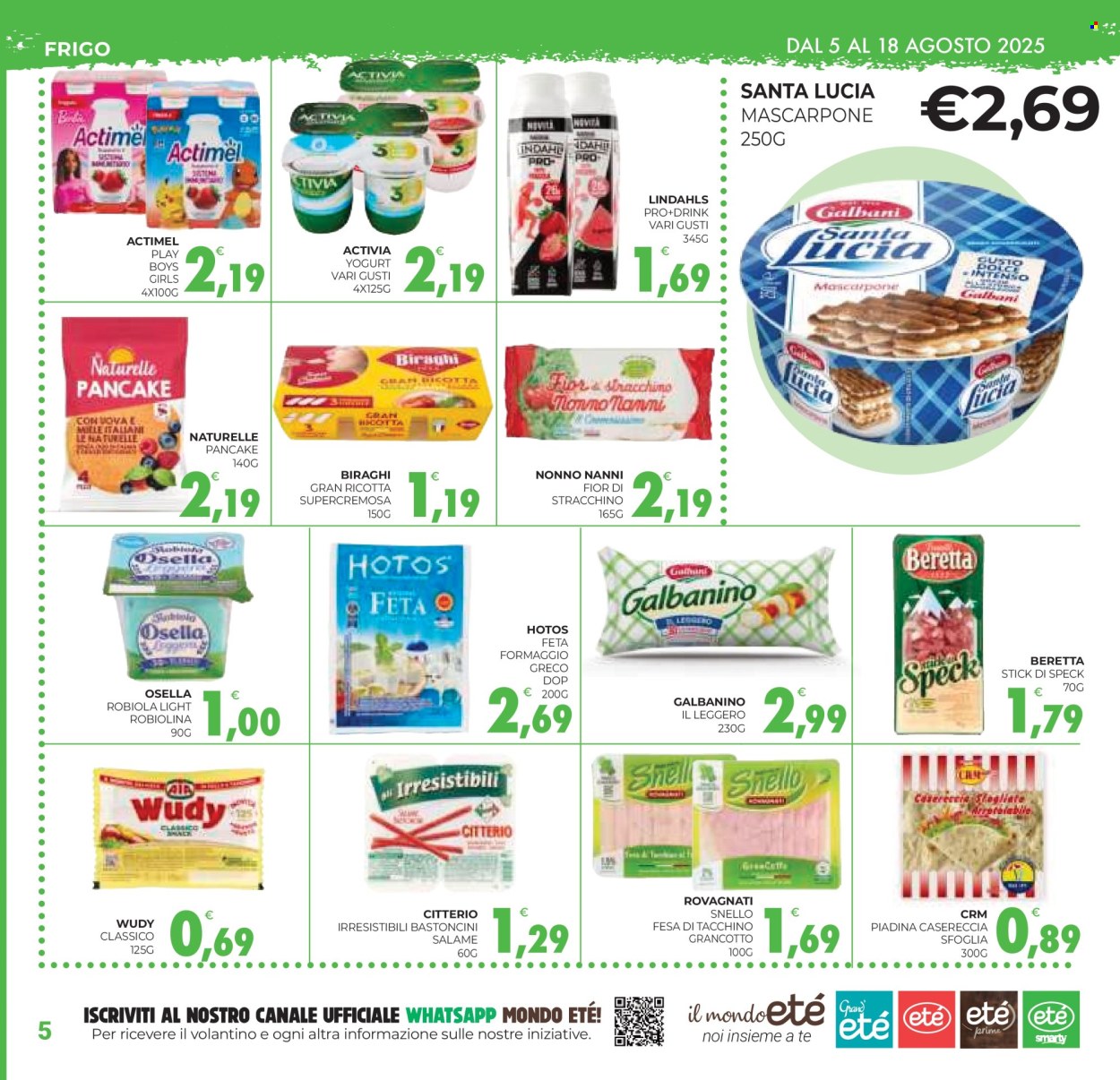 Volantino Eté - 5/8/2025 - 18/8/2025. Pagina 5