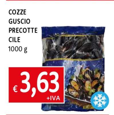 COZZE GUSCIO PRECOTTE CILE
