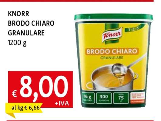 KNORR BRODO CHIARO GRANULARE