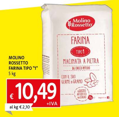 MOLINO ROSSETTO FARINA TIPO "1"