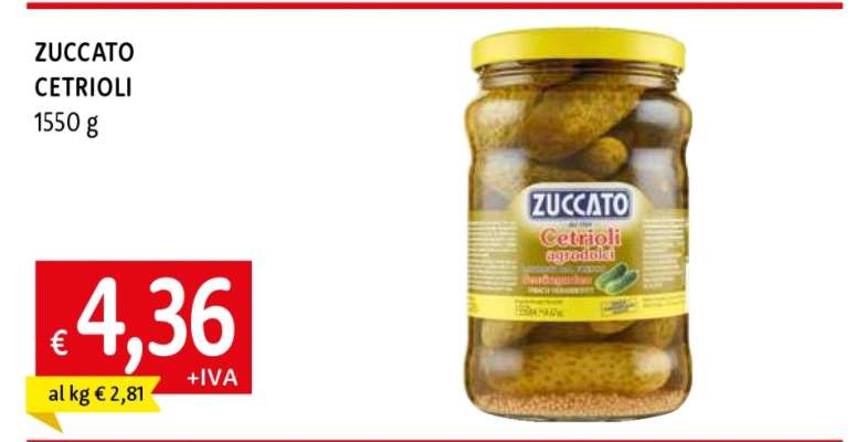 ZUCCATO CETRIOLI