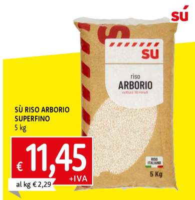 SÙ RISO ARBORIO SUPERFINO