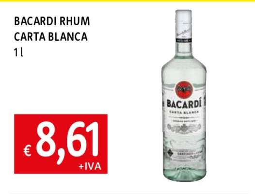BACARDI RHUM CARTA BLANCA