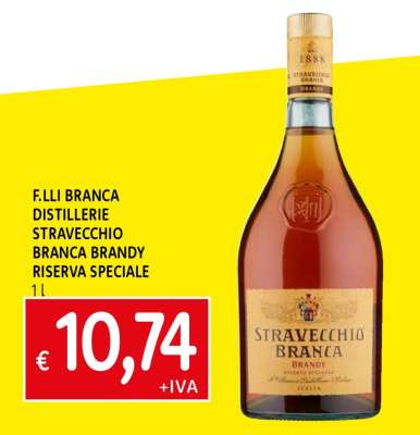 F.LLI BRANCA DISTILLERIE STRAVECCHIO BRANCA BRANDY RISERVA SPECIALE
