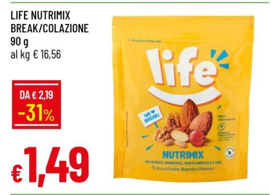 LIFE NUTRIMIX BREAK/COLAZIONE
