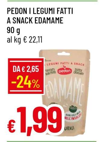 PEDON I LEGUMI FATTI A SNACK EDAMAME