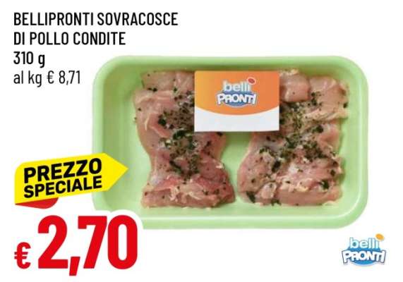 BELLIPRONTI SOVRACOSCE DI POLLO CONDITE