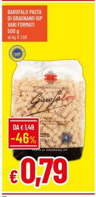 Garofalo Pasta di Gragnano IGP Vari Formati