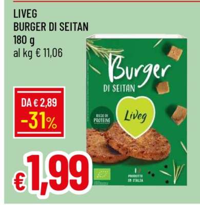 LIVEG BURGER DI SEITAN