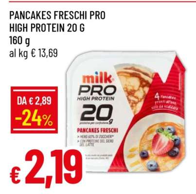 PANCAKES FRESCHI PRO HIGH PROTEIN 20 G