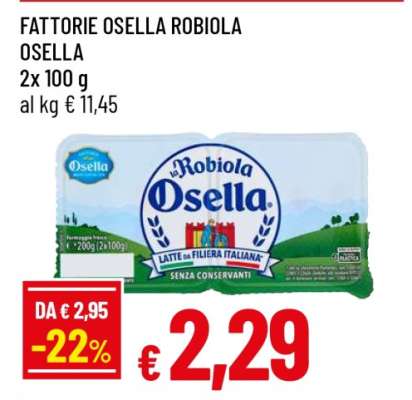 FATTORIE OSELLA ROBIOLA OSELLA