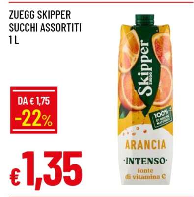 Zuegg Skipper Succhi Assortiti