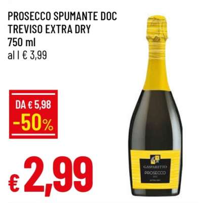 PROSECCO SPUMANTE DOC TREVISO EXTRA DRY