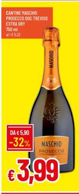 CANTINE MASCHIO PROSECCO DOC TREVISO EXTRA DRY