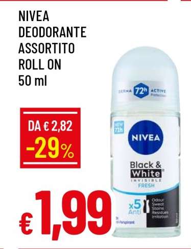 NIVEA DEODORANTE ASSORTITO ROLL ON 50 ml