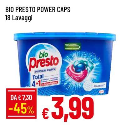 BIO PRESTO POWER CAPS