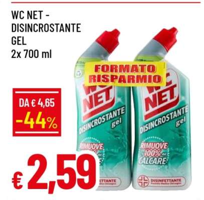 WC Net Disincrostante gel