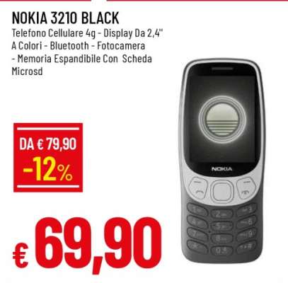 NOKIA 3210 BLACK